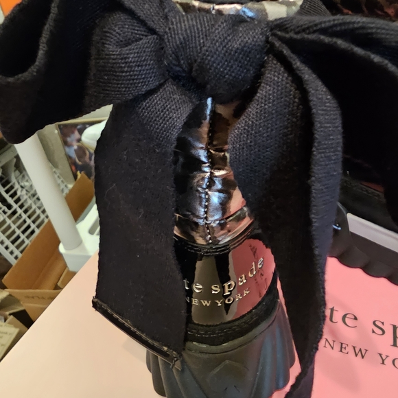 Kate Spade Metallic Leopard Print Boots - Picture 2 of 4